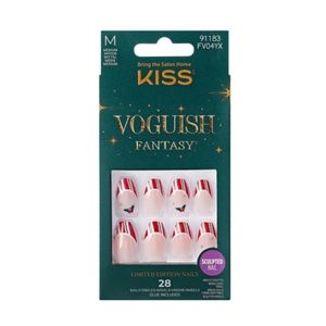 KISS Voguish Fantasy Limited Edition Holiday Medium Press on Nails 91183